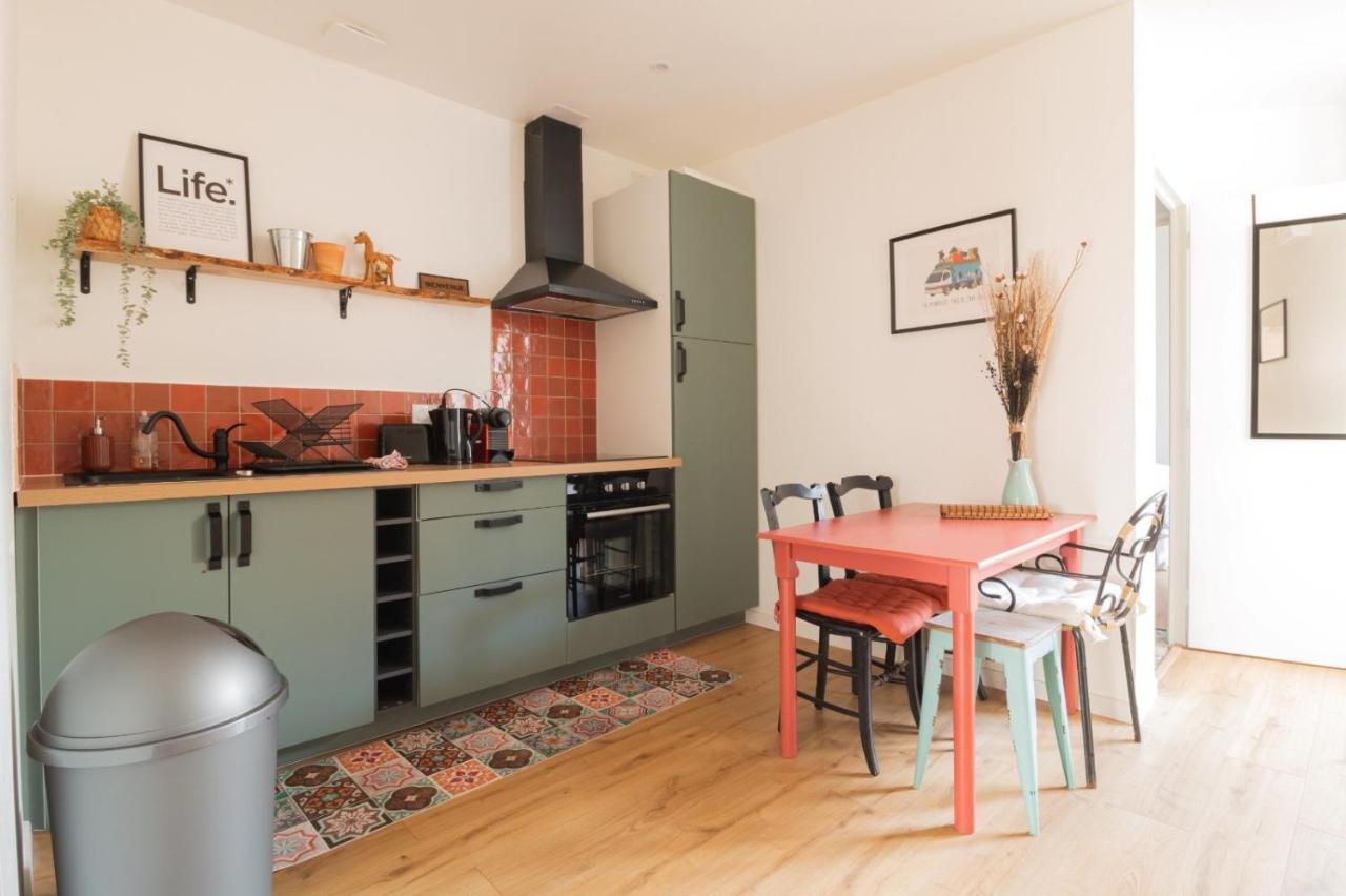 Chill And Work / Gare Tgv / Beau T2 Renove Apartment Rennes Exterior foto